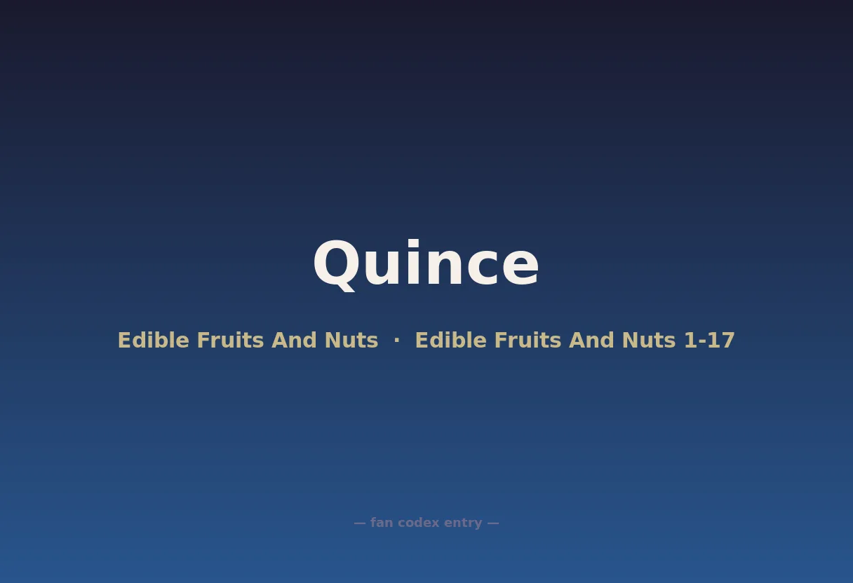 Quince